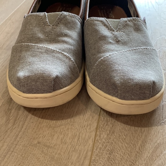 Tom’s Youth Alpargata Woven Grey size Y4 - Picture 7 of 7